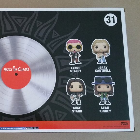 Funko Pop! Album Deluxe Alice In Chains ~ Includes Display Case ~ Brand New! - Picture 5 of 8